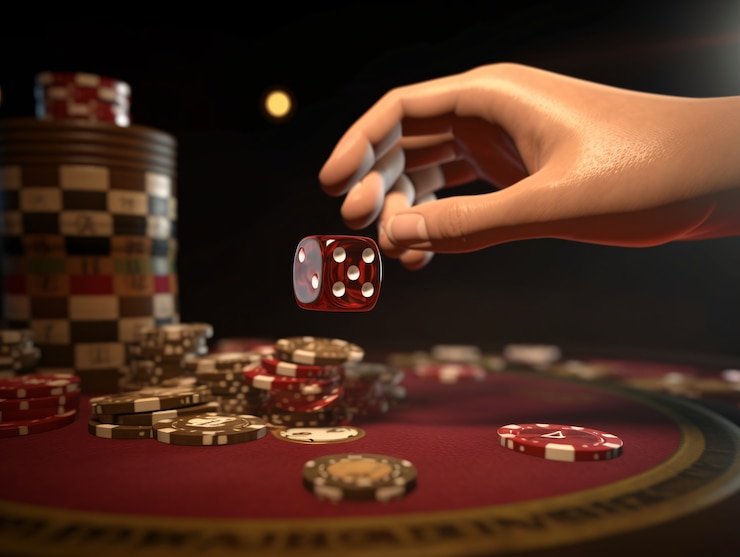 Suasana meja baccarat untuk dewasa